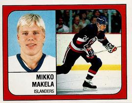 1988-89 Panini Hockey Stickers #291 Mikko Makela Front