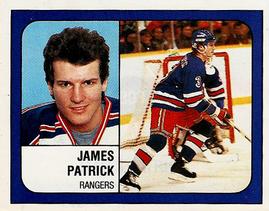 1988-89 Panini Hockey Stickers #303 James Patrick Front