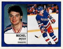 1988-89 Panini Hockey Stickers #304 Michel Petit Front