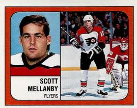1988-89 Panini Hockey Stickers #322 Scott Mellanby Front