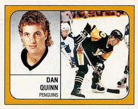 1988-89 Panini Hockey Stickers #342 Dan Quinn Front