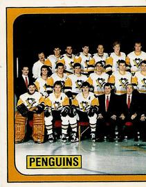 1988-89 Panini Hockey Stickers #343 Pittsburgh Penguins Front