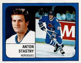 1988-89 Panini Hockey Stickers #357 Anton Stastny Front