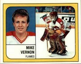 1988-89 Panini Stickers #4 Mike Vernon Front