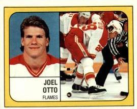 1988-89 Panini Hockey Stickers #13 Joel Otto Front