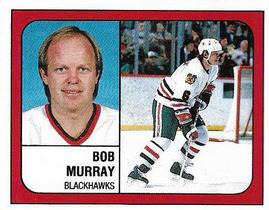 1988-89 Panini Hockey Stickers #22 Bob Murray Front