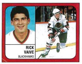 1988-89 Panini Hockey Stickers #31 Rick Vaive Front