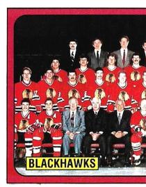 1988-89 Panini Hockey Stickers #32 Chicago Blackhawks Front