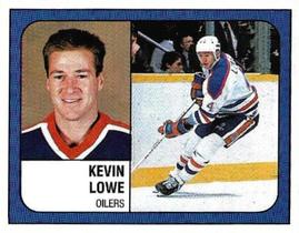 1988-89 Panini Hockey Stickers #54 Kevin Lowe Front
