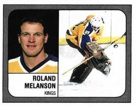 1988-89 Panini Hockey Stickers #69 Roland Melanson Front