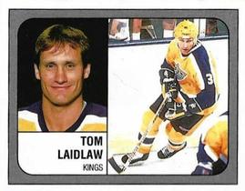 1988-89 Panini Hockey Stickers #71 Tom Laidlaw Front