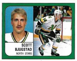 1988-89 Panini Hockey Stickers #90 Scott Bjugstad Front
