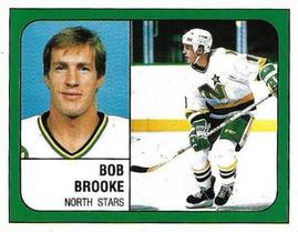 1988-89 Panini Hockey Stickers #91 Bob Brooke Front