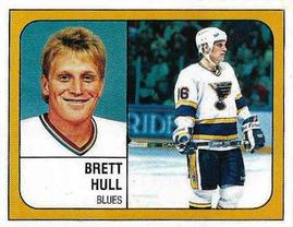 1988-89 Panini Hockey Stickers #107 Brett Hull Front
