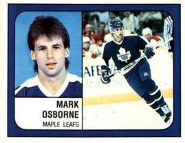1988-89 Panini Hockey Stickers #127 Mark Osborne Front