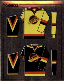 1988-89 Panini Stickers #131 Vancouver Canucks Uniform Front