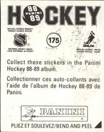 1988-89 Panini Stickers #175 Game 2, Oilers Eyed Another Victory Back