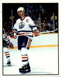 1988-89 Panini Stickers #181 Wayne Gretzky Front