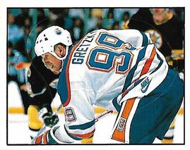 1988-89 Panini Hockey Stickers #193 Wayne Gretzky Front