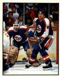 1988-89 Panini Hockey Stickers #194 Winnipeg Jets Front