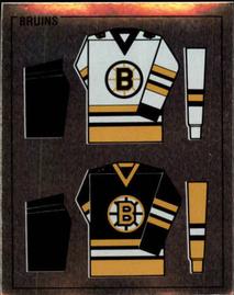 1988-89 Panini Hockey Stickers #202 Boston Bruins Uniform Front