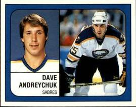 1988-89 Panini Hockey Stickers #223 Dave Andreychuk Front