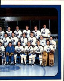 1988-89 Panini Hockey Stickers #232 Buffalo Sabres Front
