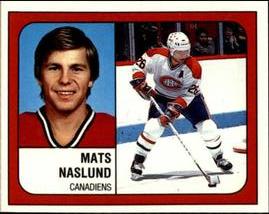 1988-89 Panini Hockey Stickers #259 Mats Naslund Front