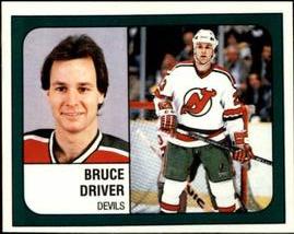 1988-89 Panini Hockey Stickers #269 Bruce Driver Front
