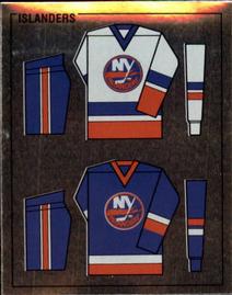 1988-89 Panini Hockey Stickers #282 New York Islanders Uniform Front