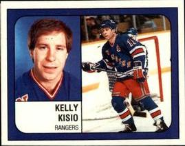 1988-89 Panini Hockey Stickers #307 Kelly Kisio Front