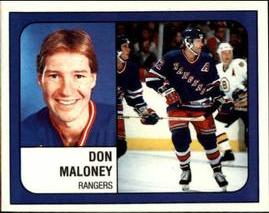 1988-89 Panini Hockey Stickers #308 Don Maloney Front