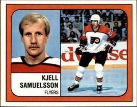 1988-89 Panini Hockey Stickers #318 Kjell Samuelsson Front