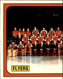 1988-89 Panini Hockey Stickers #327 Philadelphia Flyers Front