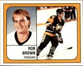 1988-89 Panini Stickers #336 Rob Brown Front