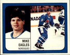 1988-89 Panini Stickers #354 Mike Eagles Front