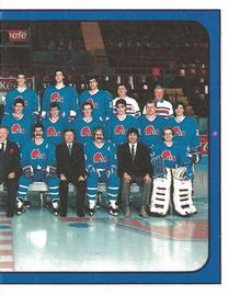 1988-89 Panini Hockey Stickers #360 Quebec Nordiques Front