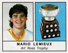 1988-89 Panini Hockey Stickers #401 Mario Lemieux Front