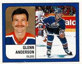 1988-89 Panini Hockey Stickers #57 Glenn Anderson Front