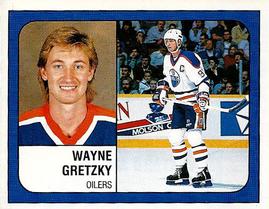 1988-89 Panini Hockey Stickers #58 Wayne Gretzky Front