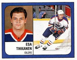 1988-89 Panini Hockey Stickers #63 Esa Tikkanen Front