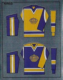 1988-89 Panini Hockey Stickers #67 Los Angeles Kings Uniform Front