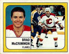 1988-89 Panini Hockey Stickers #6 Brad McCrimmon Front