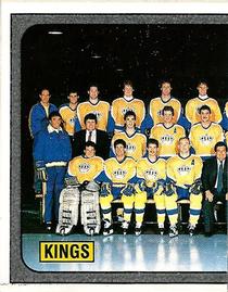 1988-89 Panini Hockey Stickers #80 Los Angeles Kings Front