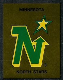 1988-89 Panini Hockey Stickers #82 Minnesota North Stars Team Logo Front