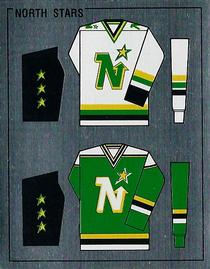 1988-89 Panini Hockey Stickers #83 Minnesota North Stars Uniform Front