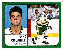 1988-89 Panini Hockey Stickers #93 Dino Ciccarelli Front