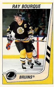 1989-90 Panini Stickers #201 Ray Bourque Front