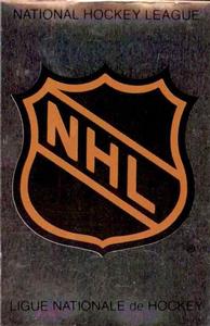 1989-90 Panini Hockey Stickers #1 NHL Logo Front