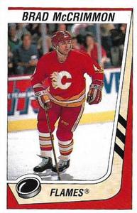 1989-90 Panini Hockey Stickers #33 Brad McCrimmon Front